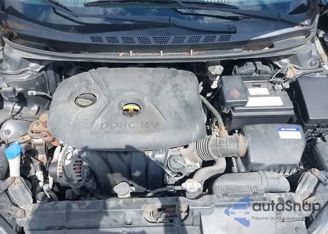 2012 Hyundai Elantra Limited (Ulsan Plant) из США, поврежденный, VIN KMHDH4AEXCU253993